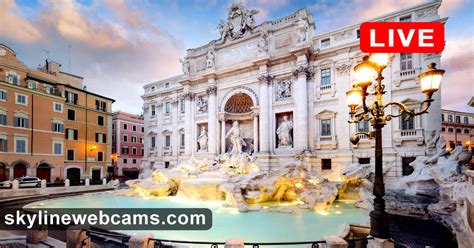 webcam trevi brunnen|Webcam Rome: Trevi Fountain